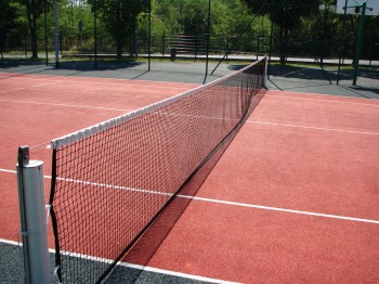 Red no reglamentaria de tenis